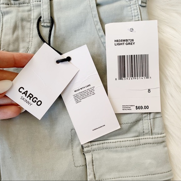 Hudson Kids Skinny Cargo Girls size 8 - Picture 6 of 6